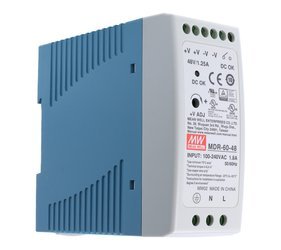 DIN 48V 1.25A 60W power supply unit MEAN WELL MDR-60-48