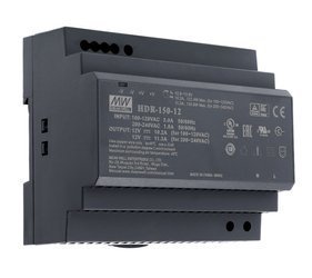 DIN rail power supply 12V 11.3A 135W MEAN WELL | HDR-150-12