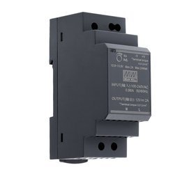 DIN rail power supply 12V 2A 24W MEAN WELL | HDR-30-12