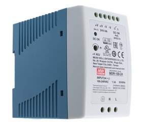 DIN rail power supply 24V 4A 96W MEAN WELL | MDR-100-24