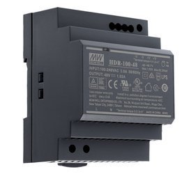 DIN rail power supply 48V 1.92A 92W MEAN WELL | HDR-100-48