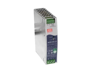 DIN rail power supply 60W 24V 2.5A MEAN WELL WDR-60-24
