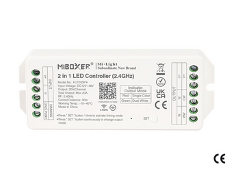 LED controller 2w1 MONO/CCT 20A | Mi-Light FUT035P+