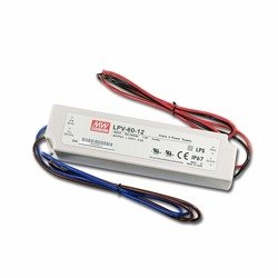 LED power supply 12V 5A 60W MEAN WELL | LPV-60-12