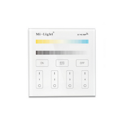 Wall-mounted panel 4-zone CCT | Mi-Light B2