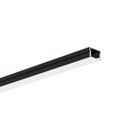 Profile SILER black anodized | 2m