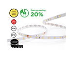 Taśma LED SMD 2835 | 3000K | 24V | 3,5W | 64LED | 8mm | 1m