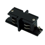Straight switch black - for 3-phase busbar