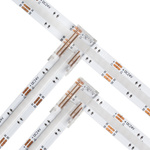 Universal snap-on connector for 10mm RGB COB LED strips | Tape - Tape