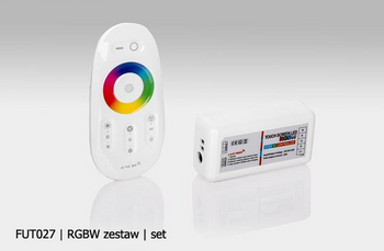 ZESTAW pilot + sterownik radiowy RF | RGBW | Miboxer FUT027