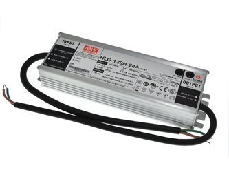 Zasilacz do systemów oświetleniowych LED IP67 24V 5A 120W | HLG-120H-24A